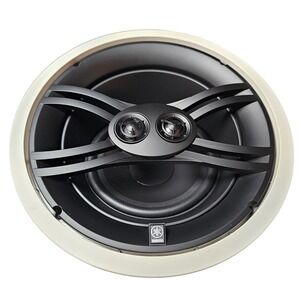 Yamaha NS-IW280C In-Ceiling 3-Way Coaxial Speaker 6.5 Inch‎ Woofer White Single